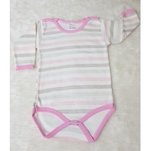 Candysbebe Çizgili Bebek Zıbını Çok Renkli