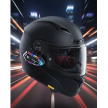 Zenvia Çift Telefon Destekli Motosiklet Kask Bluetooth Kulaklık Znv2026