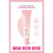 Glowly Tinted Mineral Sunscreen Spf50+ Renkli Mineral Filtreli Güneş Koruyucu Krem 35 Ml