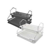 Plastik Tabaklık 2 Katlı 5365 Çok Renkli