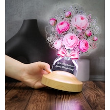 Pembe Şakayık Buketi