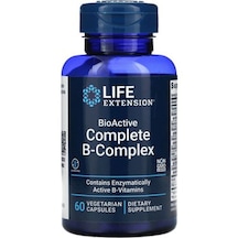 Life Extension Bioactive Complete B Vitamin Complex 60 Vegetarian