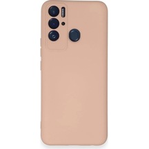 Durukar Tecno Pova Neo Kılıf Nano İçi Kadife Silikon - Pudra