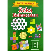 Zeka Bulmacaları Eğitici Oyun Kartları - Etkinlik Kartları