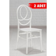 Phoenix 2 Adet Mutfak Sandalye -beyaz