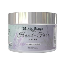 Koruyucu & Besleyici El Ve Yüz Kremi,%100 Saf Ve Katkısız, Lavanta - Çay Ağacı Yağı, 50ml