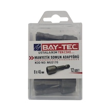 Bay-tec Manyetik Somun Anahtarı Mu2170 8x45 Mm 12 Adet