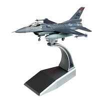 F-16c Fighting Falcon Jet Savaş Uçağı Metal Model Uçak 1/100 Ölçek 15cm