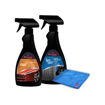 Carwax 2'li Set Nano Islak Cila & Lastik Parlatıcı