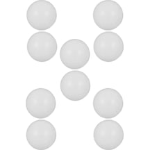 Beyaz Pinpon Topu 12 Li Paket Masa Tenisi Topu Ping Pong Topu
