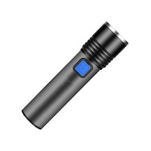 Watton Wt-015 Usb Şarjlı Zoomlu El Feneri Gri