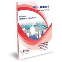 İlkumut Yayınları - Çağdaş Sosyoloji Kuramları - Konu Anlatımlı - Çözümlü Sorular