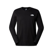 The North Face Erkek Uzun Kollu Sımple Dome Tişört Nf0a87qnjk31 Siyah
