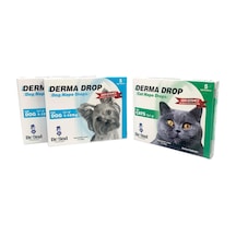 Dr. Sed 1-10 KG Köpekler İçin 2 Kutu Damla + Kediler İçin Damla 5 x 1 G