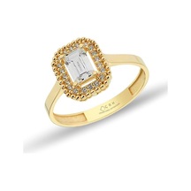 Çgk Çiğdem Gürel Kuyumculuk Baget Altın Yüzük Gold