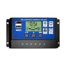 Electric 3 Aşamalı Pwm Şarj Kontrolü, 30a Güneş Şarj Kontrol Cihazı, Ev Ve Sokak Lambaları İçin