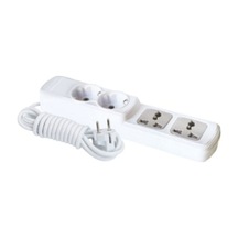Far F196a 2+2 Universal Grup Priz 2 Metre Kompakt Ve Çoklu Priz Çözümü