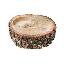 Ağaç Kütük Tealight Mumluk Oval Küçük Pk:1 Kl:200