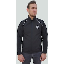 Uniprom Mercedes Mont Softshell Biyeli Model 5 Cepli Likralı Siyah
