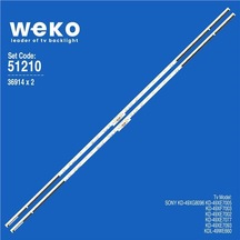 Sony Kdl-49we753 49'' 2 Adet Tv Led Bar Tvnizi Açıp İçindeki Led Barla Birebir Aynısı Olduğunu Görmeden Almayınız. Sonrasında İade Almamaktayız.