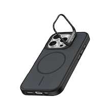 Aklow Akyoleticaret Apple iPhone Uyumlu 16 Pro Max Flexa Magsafe Kapak - Siyah