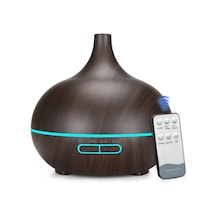 Uzaktan Kumandalı Oda Buhar Makinesi 550 Ml Aroma Difüzörü Ultrasonik Hava Nemlendirici 7 Renk Led