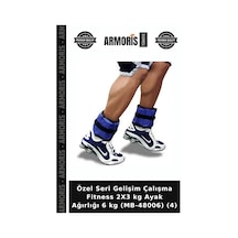 Özel Seri Gelişim Çalışma Fitness 2x3 Kg Ayak Ağırlığı 6 Kg Mb-48006 4 Belirtilmemiş