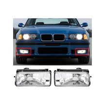Bmw E36 1992-1998 Uyumlu Beyaz Cam Sis Farı