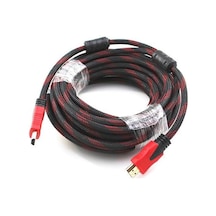 15M Metre Hdmi Kablo Full Hd Hdmi Altin Kaplama Ipli Çift Filtreli