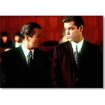 Cakasepetim Goodfellas De Niro Ve Liotta Ahşap Mdf Tablo