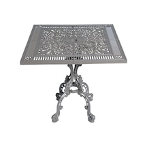 Ayrex Alüminyum Döküm Bahçe Masası Cg604 75x75 Cm Genişlik 71 Cm Yükseklik Genel
