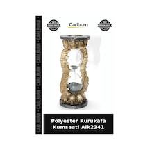 Özel Üretim Dekoratif Hediyelik Gotik Aksesuar Masaüstü Polyester Kurukafa Kumsaati Alk2341 Çok Renkli