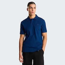The North Face Essential Regular Erkek Polo T-shirt Nf0a8c1pd1r1 Mavi