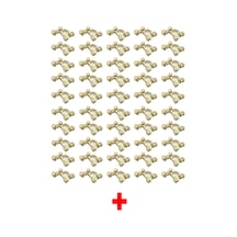 Akü Kesme Gerçek Kutup Başı (+) 50 Li Poşet Pirinç