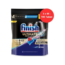 Finish Ultimate Hepsi Bir Arada Bulaşık Makinesi Tableti 3 x 65 Tablet