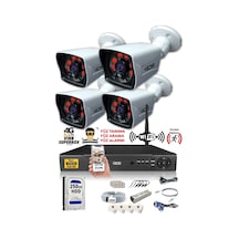 IDS DS-2021HD-SET4-250-X 4 Kameralı 1080P Full HD 5 MP Sony Lensli Kamera Seti - 2021