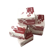 Stilo Küp Blok Beyaz 8 8 Cm 5 Adet
