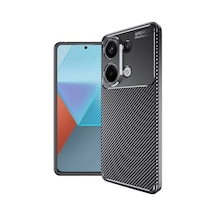 Nihcase Xiaomi Redmi Note 13 Pro 4g Kılıf Texture Negro Silikon Kapak