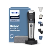 Philips Sakal Kesme Makinesi 7000 Serisi - Kendiliğinden Bilenen Metal Bıçaklar, 40 Uzunluk Ayarı, Beardsense Teknolojisi, Saç Toplayıcı, %100 Su Geçirmez, Geniş Düzeltici, Model Bt7670/15 Diğer