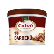 Calve Kova Barbekü Sos 4kg - Izgara Et Ve Tavuk İçin Lezzetli Sos Tarı