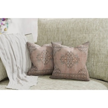 Turkıshrug Kıngdom Vintage Boho Tarzı Yastık Kılıfı 43 X 43 Çok Renkli