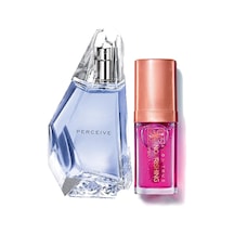Avon Perceive Kadın Parfüm EDP 50 ML + Nourishing Dudak Yağı