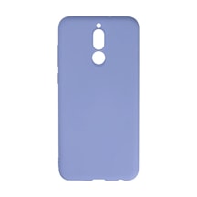Huawei Mate 10 Lite Kılıf Nano İçi Kadife Silikon - Lila 0.2M-Çok Renkli
