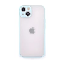 Flzdgnkr Newface Apple, Uyumlu iPhone 14 Kılıf Montreal Silikon Kapak - Turkuaz