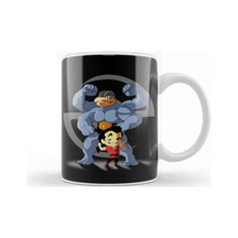 Beauty And The Beast Muscular Trainer Kupa Bardak Porselen Karışık