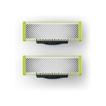 Oneblade 2'li Yedek Bıçak, Tüm Oneblade Modelleriyle Uyumlu, 4 Aya Kadar Dayanıklı Bıçaklar, Qp220/51