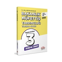 Data 2026 Meb Bakanlık Müfettiş Yardımcılığı Tamamı Çözümlü 3 Deneme Sınavı