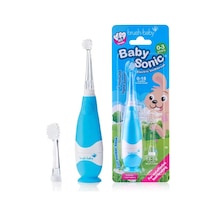 Fırça Baby Babysonic 0-3 Yaş Arası İçin Küçük Ve Küçük Çocuklar İçin Elektrikli Diş Fırçası - Akıllı Led Zamanlayıcı Ve Yumuşak Titreşim Eğlenceli Bir Fırçalama Deneyimi Sağlar Mavi