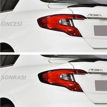 Fıat Egea Stop Çerçeve Sticker-Kolay Uygulama-Uzun Ömürlü