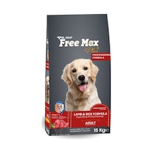 Free Max Lamb Kuzu Etli Yetişkin Köpek Maması 15 KG